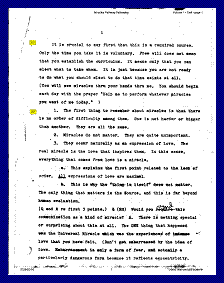 image of the first page of the Urtext Manuscript